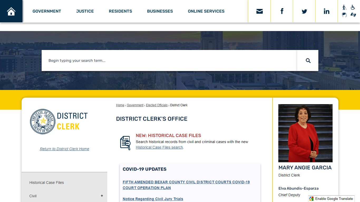 District Clerk's Office | Bexar County, TX - Official Website